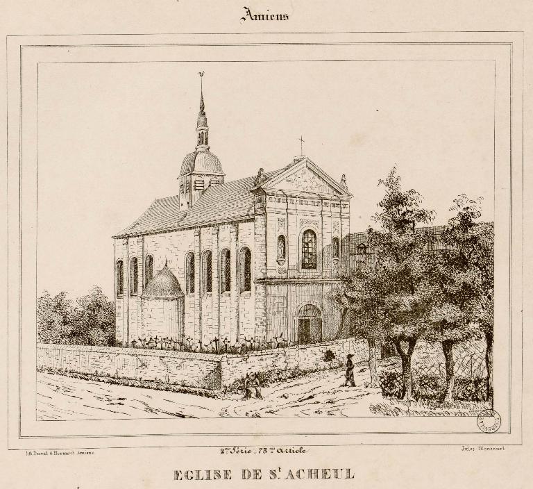 Ancien cimetière paroissial Saint-Acheul d'Amiens (détruit)