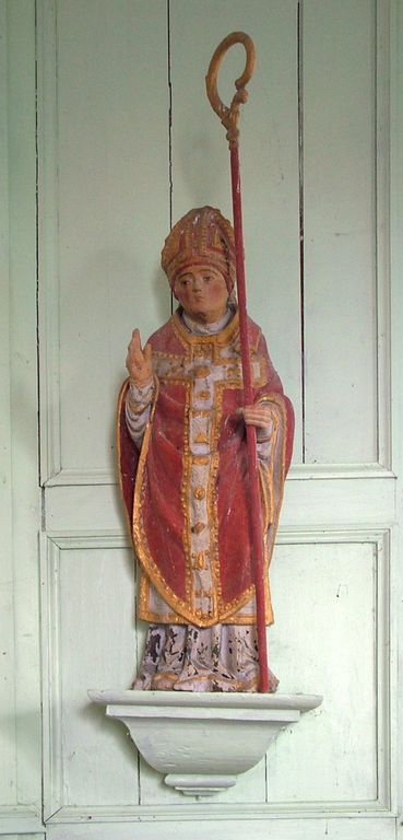 Statue (demi-nature) : Saint évêque (n° 1)