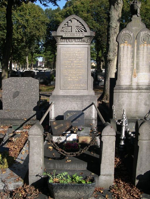 Tombeau (stèle funéraire) de la famille Sellier-Martin