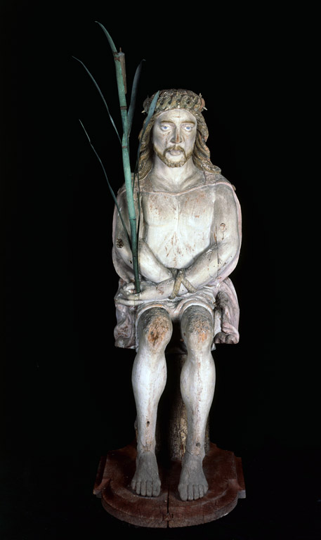 Statue (petite nature) : Christ aux liens