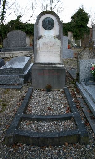 Tombeau (stèle funéraire) de Charles-Gabriel Verecque [famille Verecque-Dupuis]