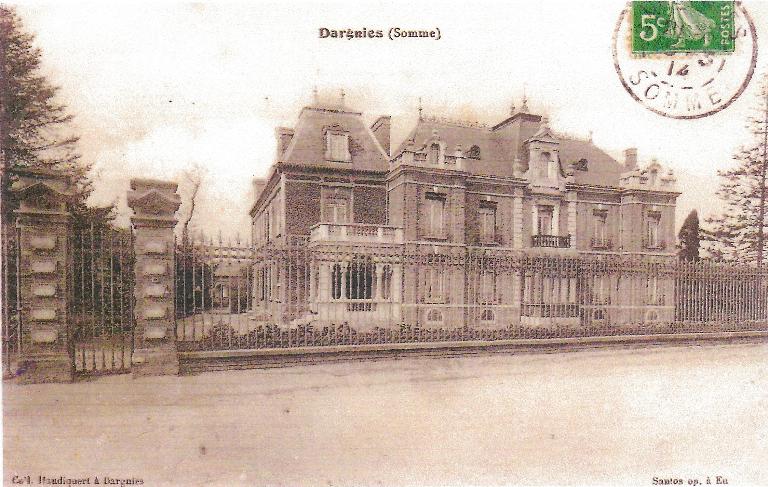 Ancien logement patronal de la fonderie et manufacture de clef d'Adam Frenkl à Dargnies, puis de Charles Parmentier-Frenkl
