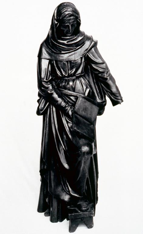 Groupe sculpté : Éducation de la Vierge