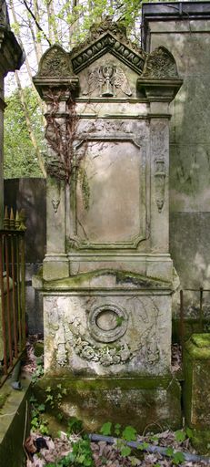 Tombeau (stèle funéraire) Pité-Bocquet [ancien enclos funéraire Grené et Pité-Bocquet]