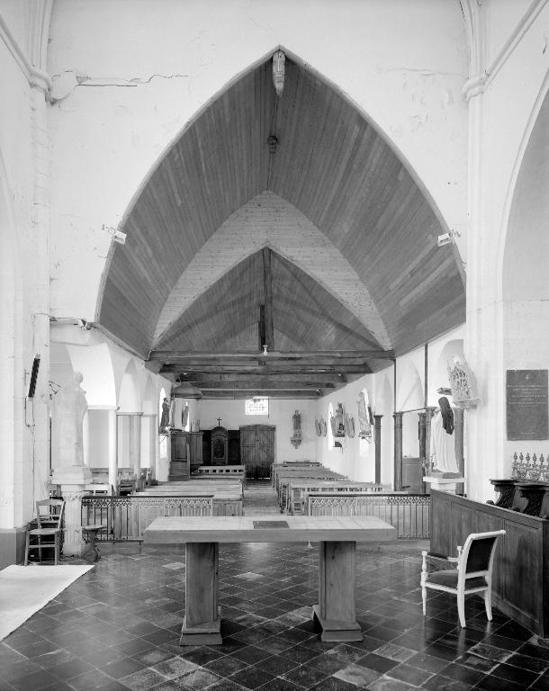 Le mobilier de l'église paroissiale Saint-Vincent de Bertangles