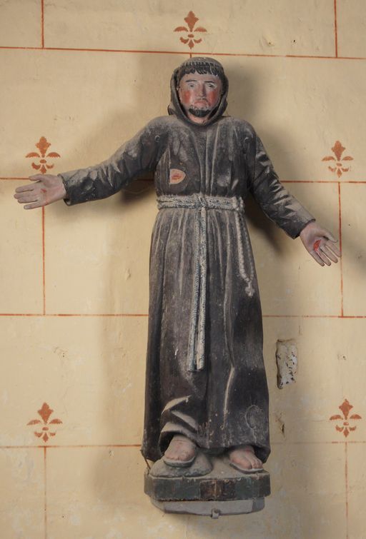 Statue (petite nature) : Saint François d'Assise