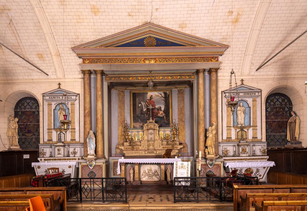 Le mobilier de l'église Saint-Martin de Cormeilles