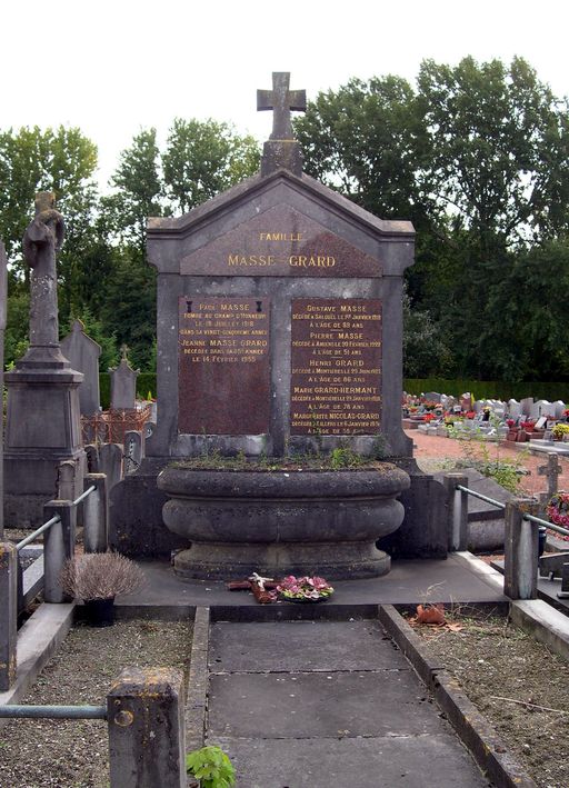 Tombeau (stèle funéraire) de la famille Masse-Grard
