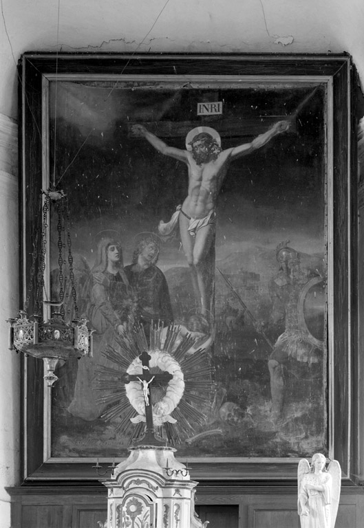 Tableau d'autel : La Crucifixion