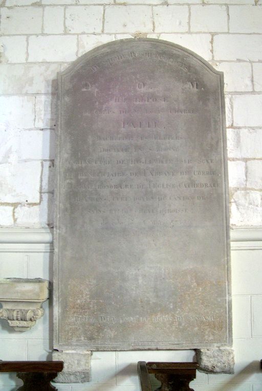 Tombeau (stèle funéraire) de Louis Charles Patte