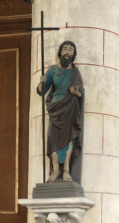 Statue (petite nature) : Saint Jean-Baptiste