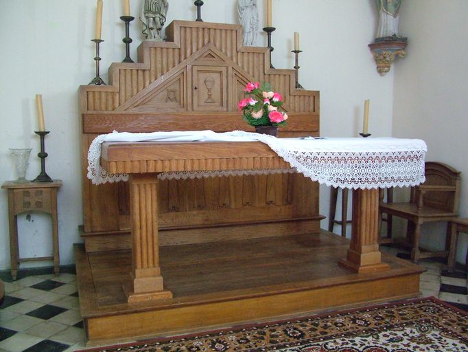 Les objets mobiliers de l'église paroissiale Saint-Glorieux et Saint-Blaise d'Ostel