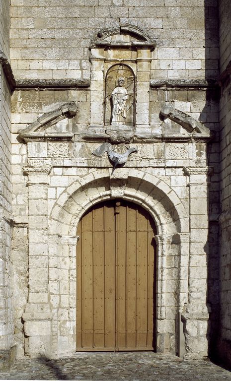 Ensemble du portail occidental (décor d'architecture)