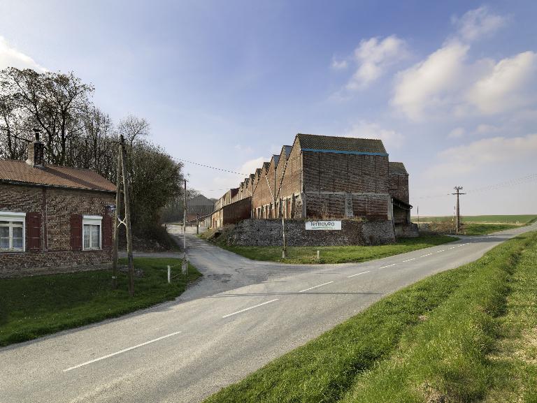 Ancienne usine d'engrais dite les Produits Phosphates et Agricoles de Templeux-le-Guérard