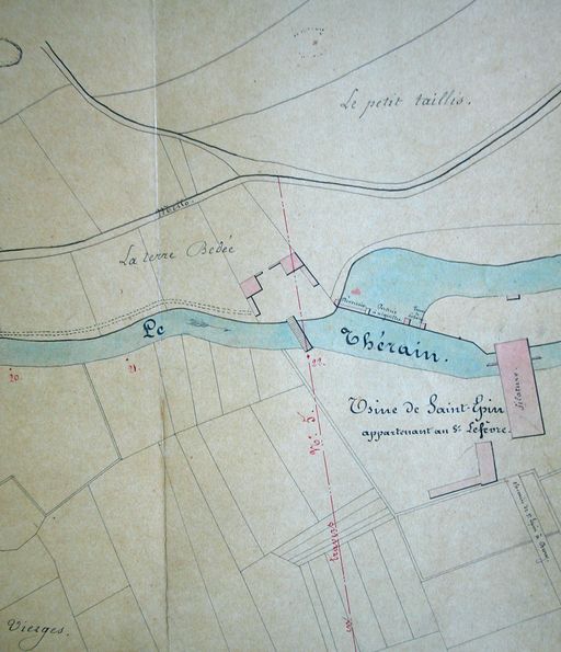 Filature de laine Lefèvre, puis Poiret Frères et Neveu, puis filature de laine et usine de teinturerie des Laines du Bon Pasteur, puis Société des Filatures et Teintureries de Saint-Épin