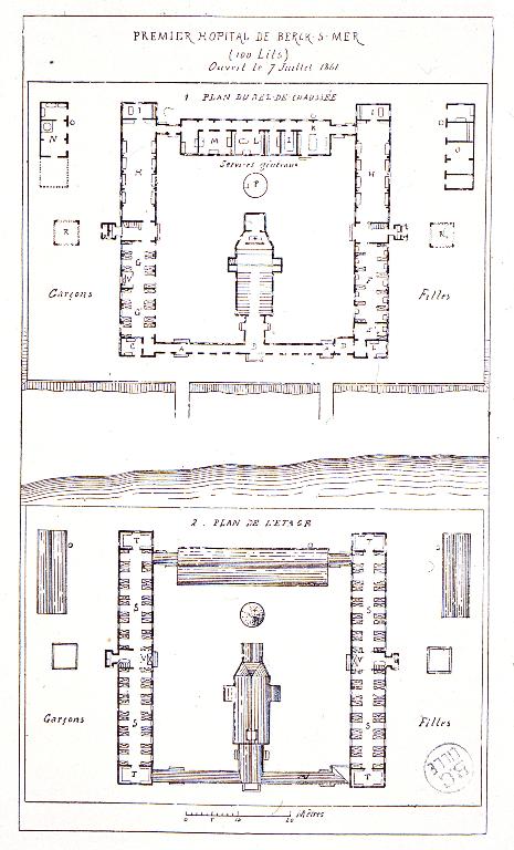 Ancien hôpital marin, dit petit hôpital maritime (détruit)