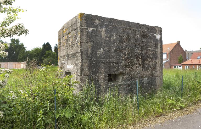 Guérite casematée, vestiges du Parc à matériaux du 21e Régiment d'Infanterie de Réserve dit Ubernahmestelle 21