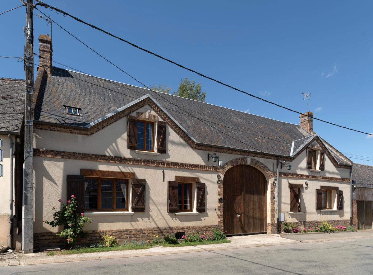 L'habitat du village de Thieux