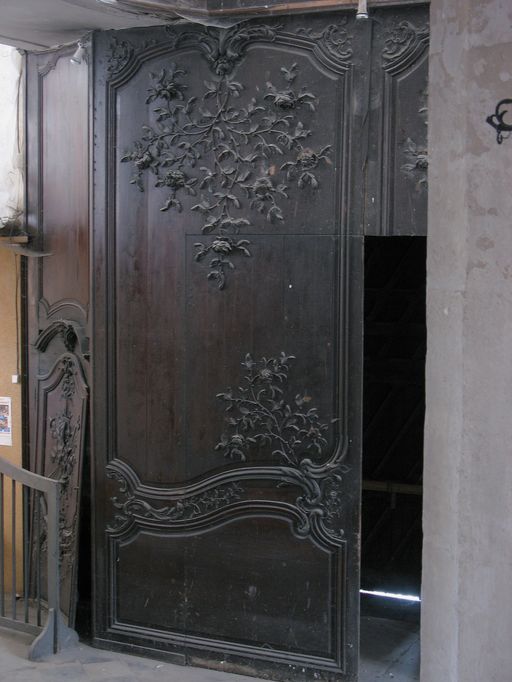 Tambour de porte du porche occidental