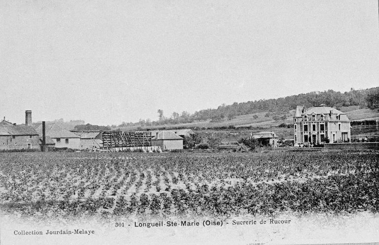 Ancienne sucrerie de betteraves Stievenart, puis sucrerie et distillerie d'alcool Stievenart et Lefebvre ou de Rucourt (vestiges)