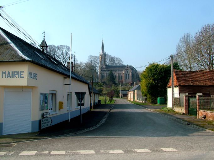 Le village de Vauchelles-lès-Domart