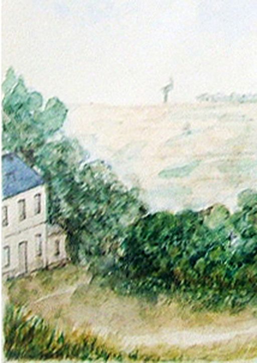 Ferme (ancienne demeure de Jean-François Leroy, maire d'Havernas de 1830 à 1840)