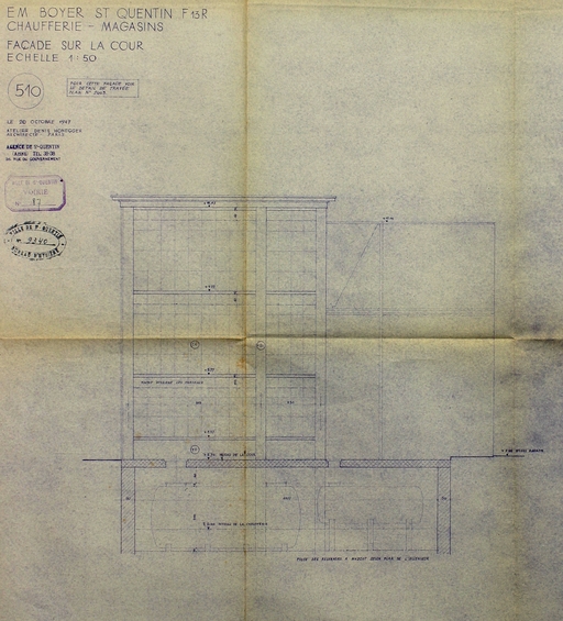 Ancienne usine de construction mécanique et métallique F. Schmidt et Cie, puis Etablissements Métallurgiques Boyer (vestiges)