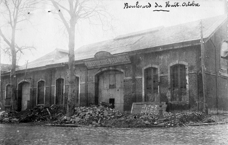 Ancienne usine de construction mécanique Théodore Schreiber, puis Victor Daix, usine de chaudronnerie Henry Mariolle, usine de construction mécanique Emile Boubiéla