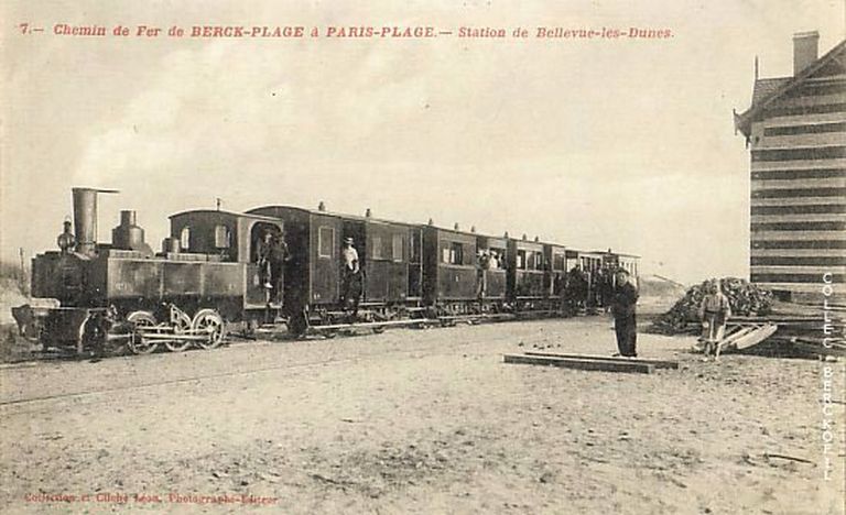 Voies ferrée dite ligne Berck-Plage - Berck-Bellevue et ligne Berck-Plage - Paris-Plage
