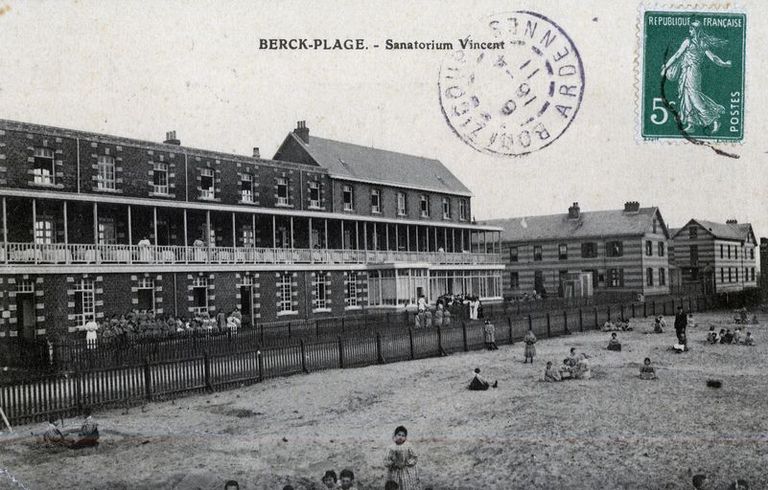 Ancien hôpital marin, dit maison Cornu pour filles, puis sanatorium Parmentier, enfin sanatorium Vincent (détruit)