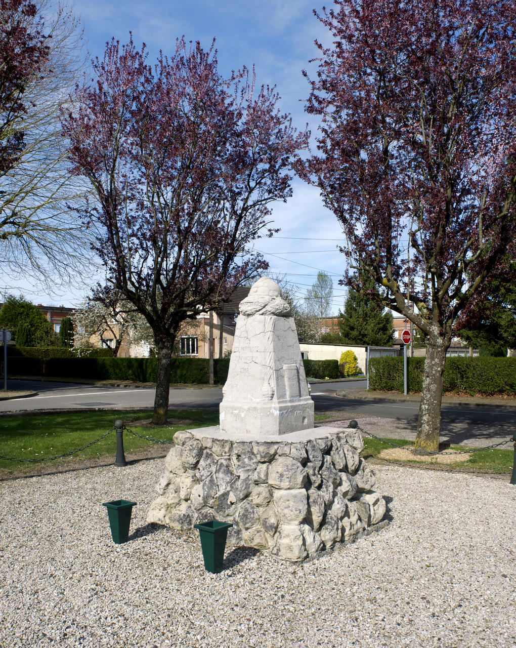 Borne commémorative de la ligne de front, dite borne Vauthier