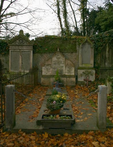 Tombeau (stèle funéraire) Glachant-Fiquet et Avril-Glachant