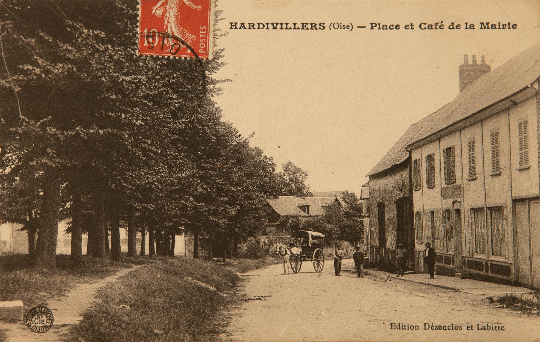 Le village d'Hardivillers