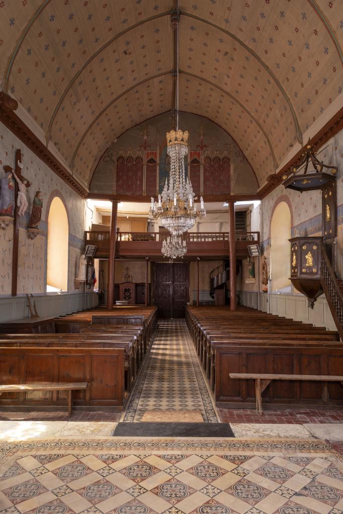 Le mobilier de l'église Saint-Firmin de Doméliers