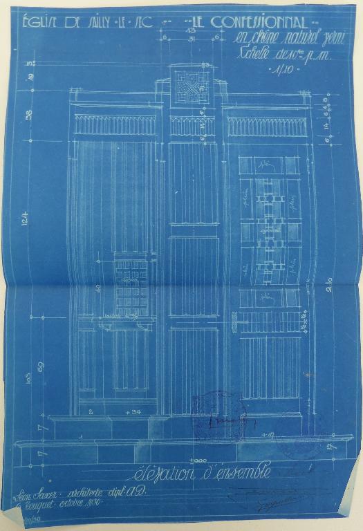 Le mobilier de l'église de Sailly-le-Sec