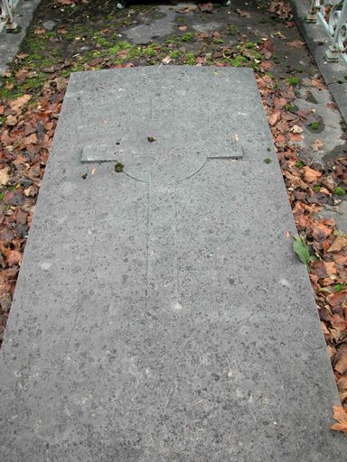 Tombeau (stèle funéraire) de la famille Huber