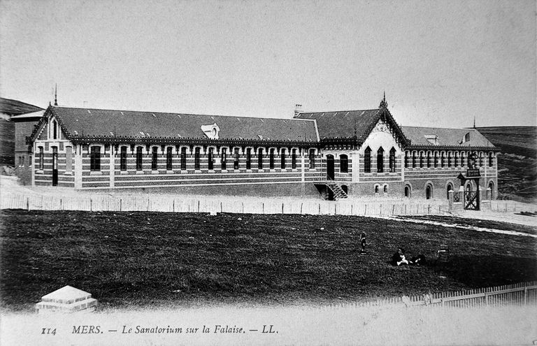 Ancienne colonie scolaire du département de la Seine ou Pavillon Ernest-Rousselle et sanatorium à Mers-les-bains
