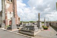 Cimetière paroissial puis communal