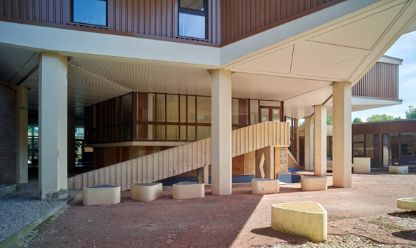 Lycée hôtelier, anciennement dit Cité éducative européenne du Touquet