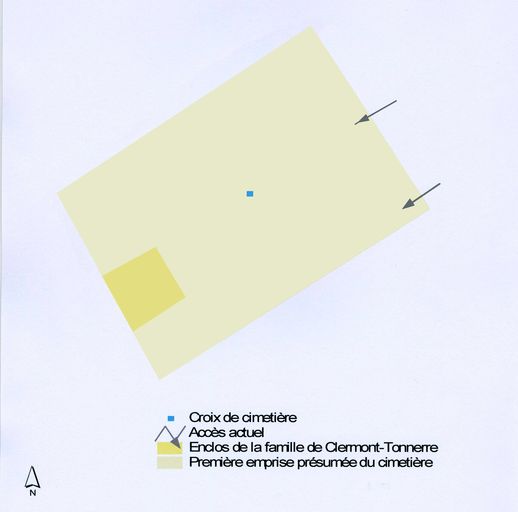 Les cimetières des communes étudiées de la communauté d'agglomération d'Amiens métropole