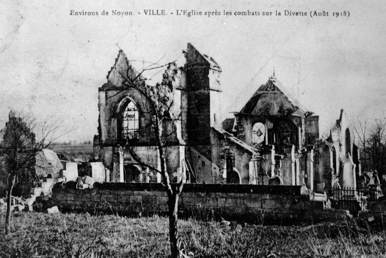 Église paroissiale et ancien cimetière Saint-Pierre-ès-Liens de Ville
