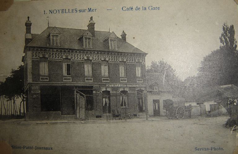 Ancien café de la Gare à Noyelles-sur-Mer, puis le Relais de la Baie