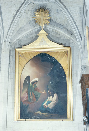 Tableau d'autel : Jésus au Jardin des oliviers