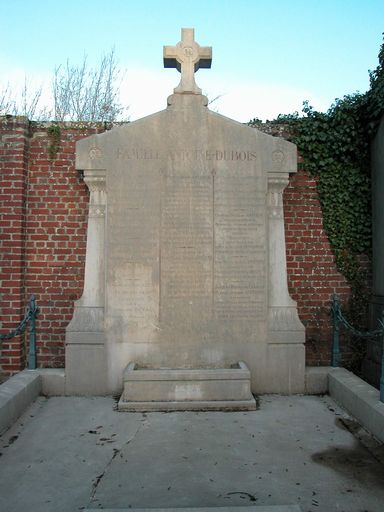 Tombeau (stèle funéraire) de la famille de l'architecte Henry Antoine [Antoine-Dubois]
