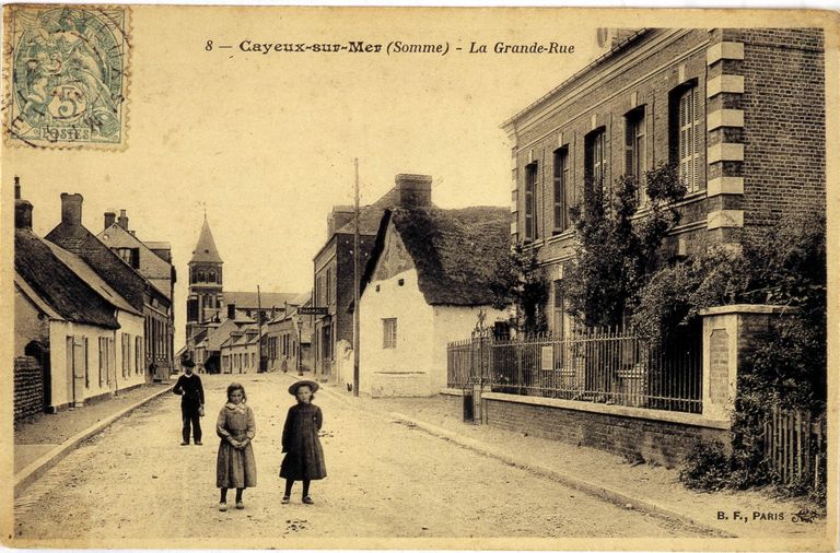 Le quartier du Bout d'Aval à Cayeux-sur-Mer