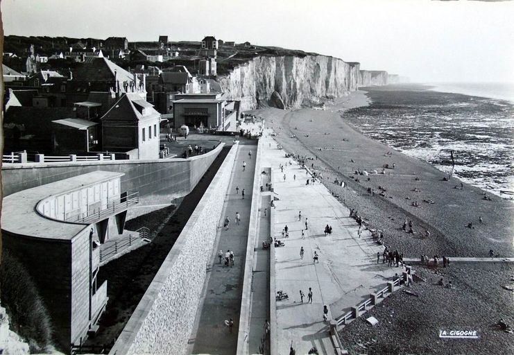 Le quartier et la station balnéaire du Bourg-d'Ault