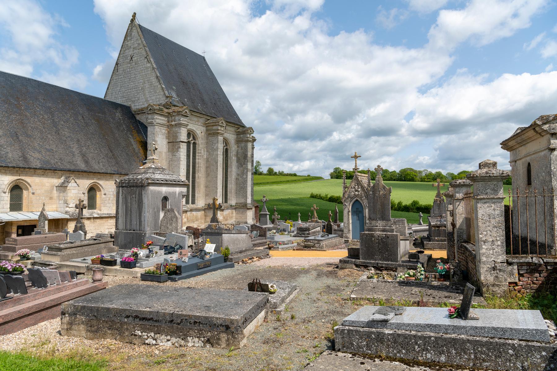 Ancien cimetière paroissial, aujourd'hui communal