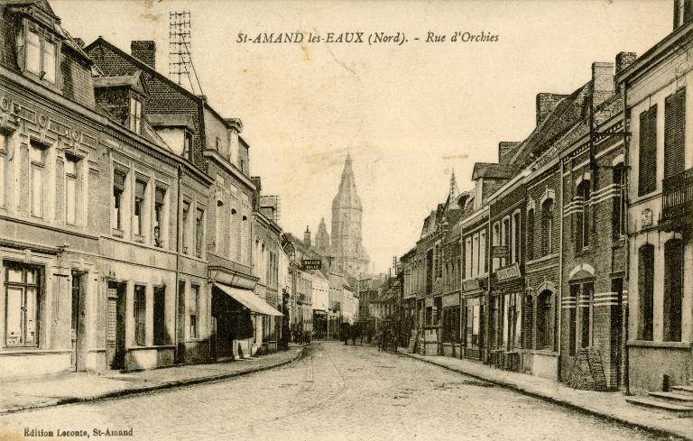 Le territoire communal de Saint-Amand-les-Eaux - dossier de présentation