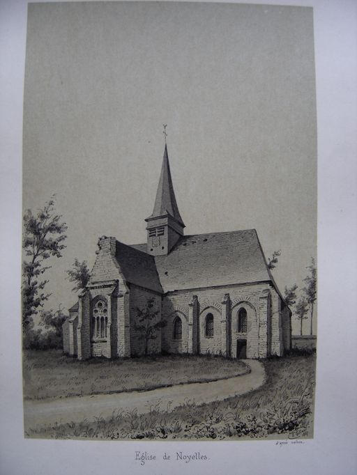 Église paroissiale Notre-Dame-de-l'Assomption de Noyelles-sur-Mer et son cimetière