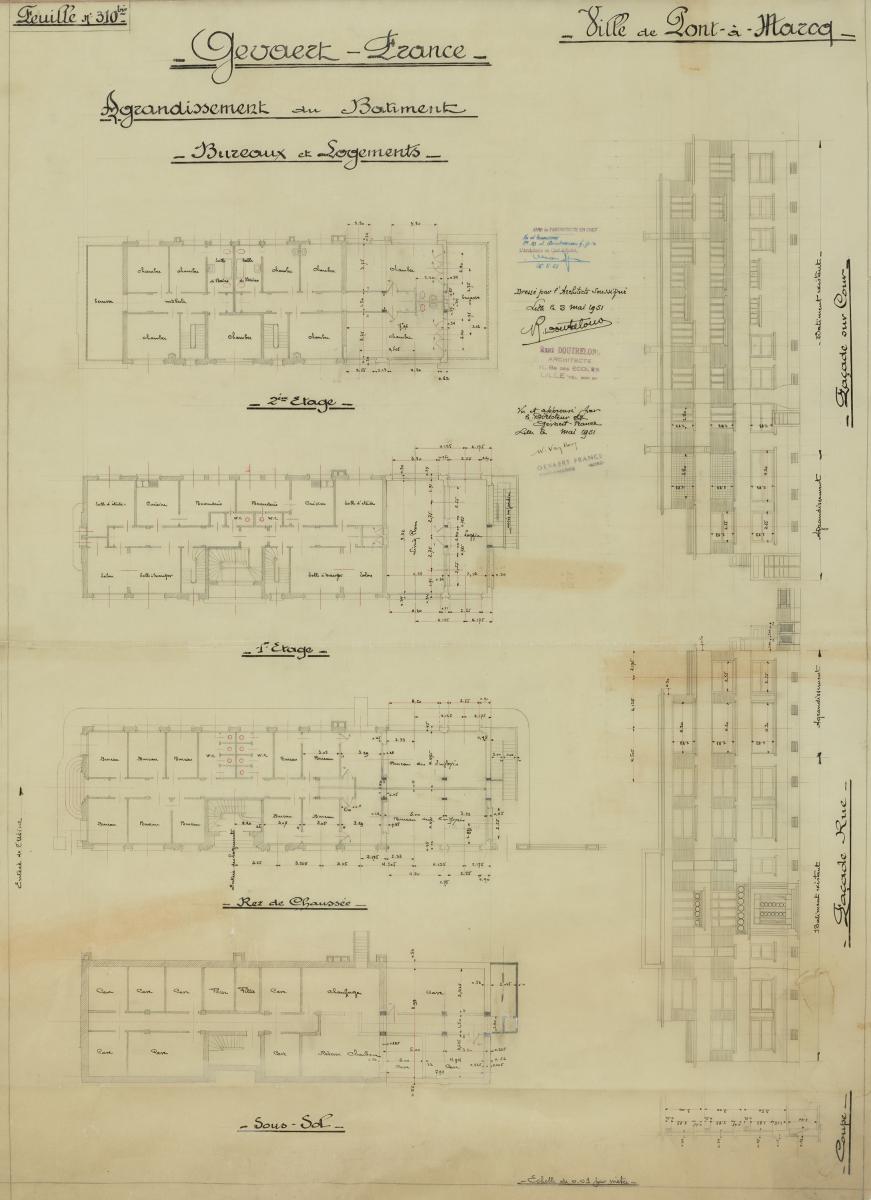 Usine de produits photographiques et cinématographiques S.A. L'industrie photographique, puis Agfa-Gevaert